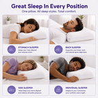 Luvo™ Ergonomic Grid Pillow