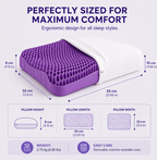 Luvo ergonomic pillow couples gift better sleep pressure relief